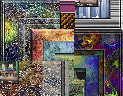 Painted Photo Frames